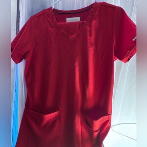 Sketchers by Barco-Red-Like New Scrub Set